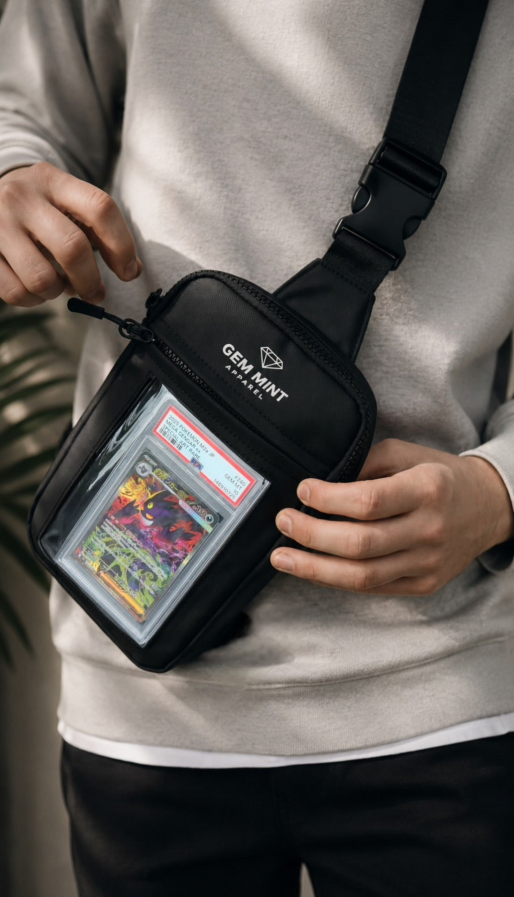 Stealth Crossbody Slab Bag