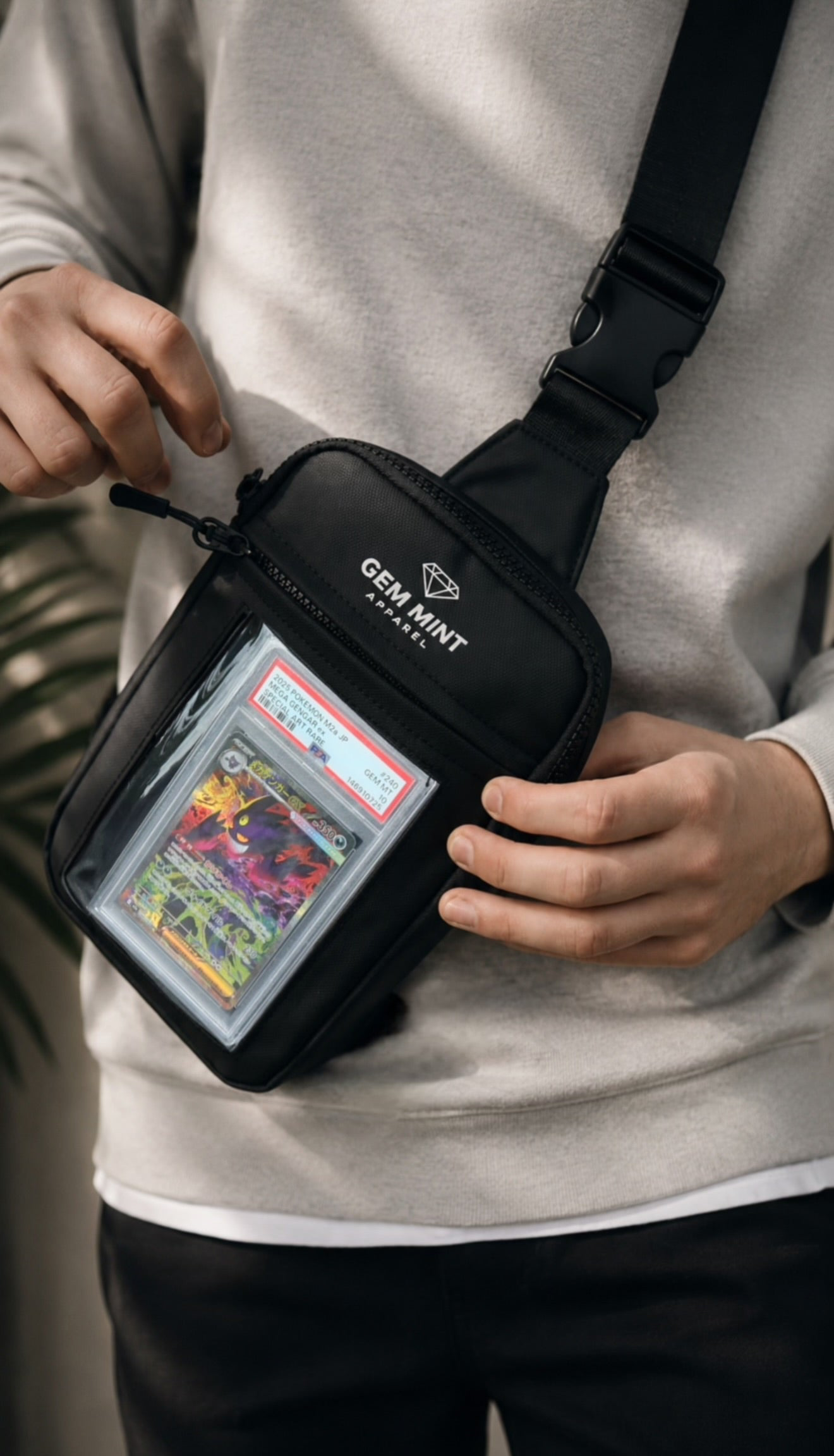 Stealth Crossbody Slab Bag